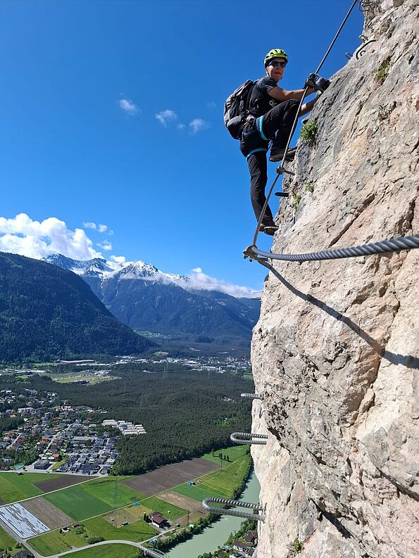 Gemeinschaftstour Klettersteig Geierwand
